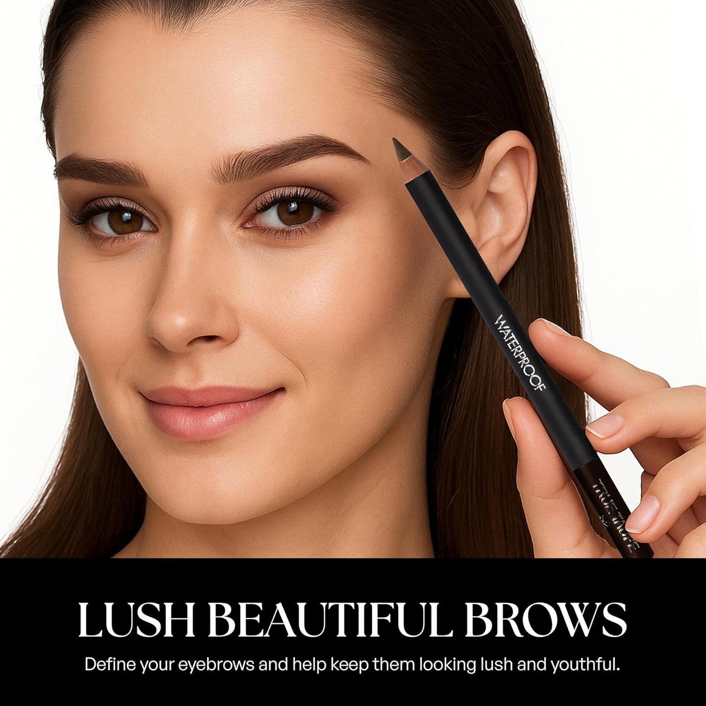 Sorme' Treatment Cosmetics Natural Definitive Waterproof Eyebrow Pencil, Rich Brown, 0.04 Ounce (Pack of 1)