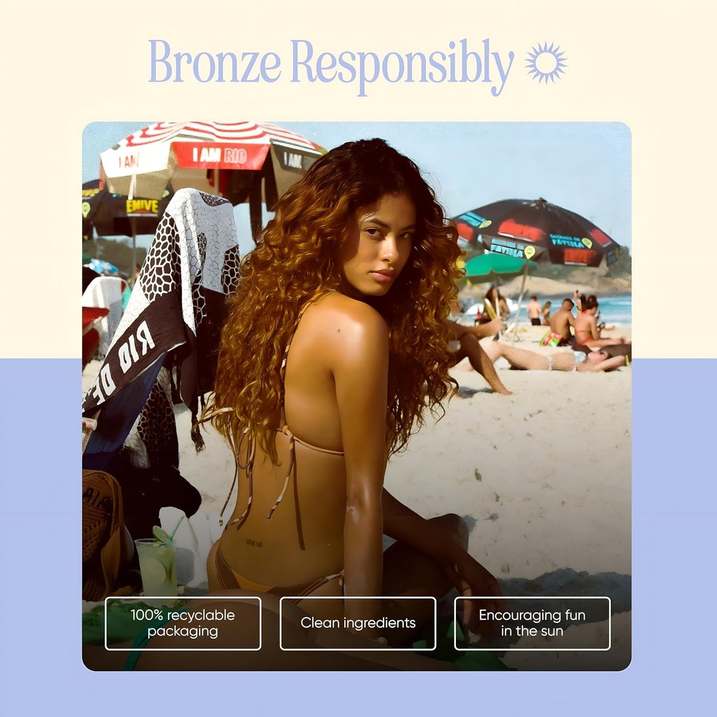 After Sun Gel - Aloe Vera and Sea Kelp Formula for Sunburn Relief and Hydration - Tan Extender - 150 m