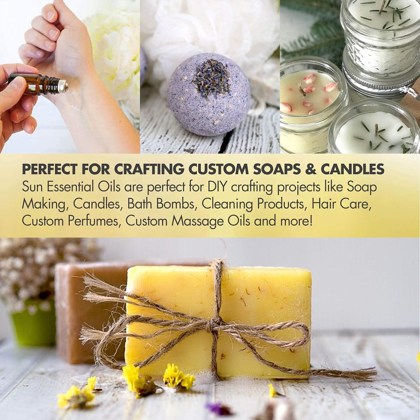 Sun Essential Oils 4oz - Cypress Essential Oil - 4 Fluid Ounces - Cypress Oil