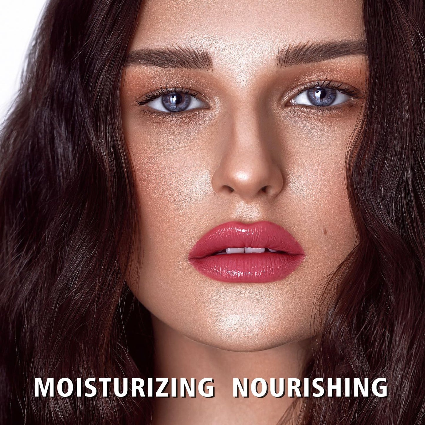 3Pc Moisture Lipsticks for Women Pink Purple Berry Lipstick Hydrate Tinted Lip Balm for Dry Cracked Lips Glossy Lip Color, MA62/65/57