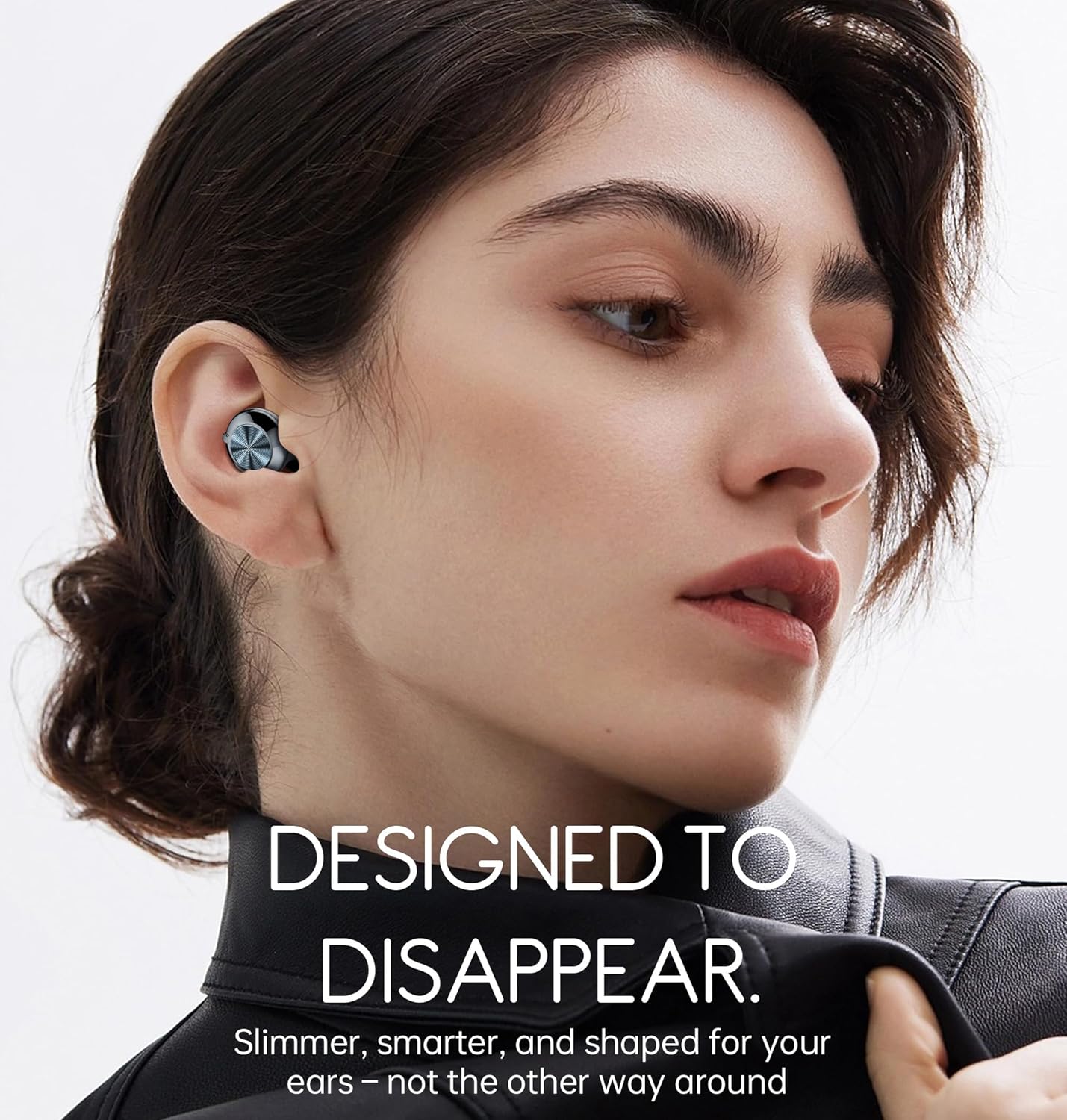 Adjustable Noise Cancelling Earplugs 14-35dB SNR,Reusable Silicone Ear Plugs for Sleeping with 8 Eartips and Case for Sleep Concerts,Work,Study,Snoring,Travel