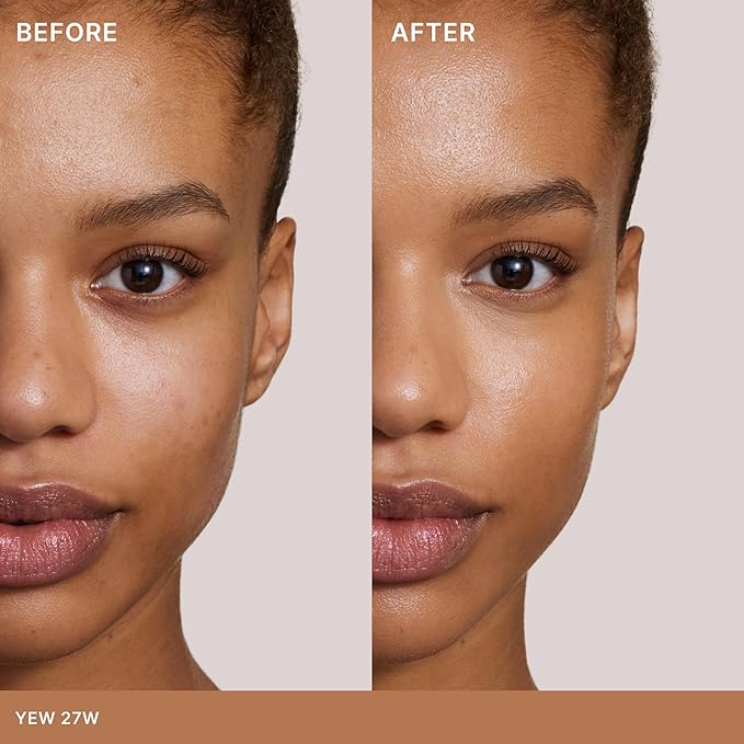 ILIA - Skin Rewind Complexion Stick - Foundation + Concealer + Skincare | Non-Toxic, Vegan, Cruelty-Free, Clean Makeup (27W - Yew, 0.35 oz | 10 g)