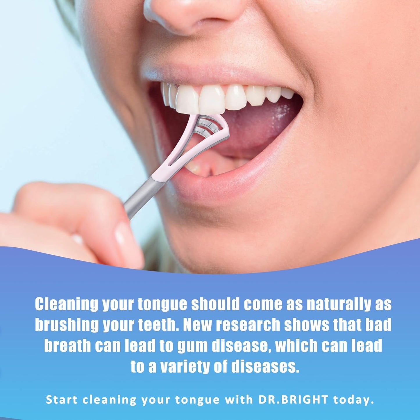 2IN1 Toothbrush Medium with Tongue Scraper, Medium Toothbrushes for Adults, Travel Toothbrushes with Ergonomic Handle, Assorted Colors, 6 Pack