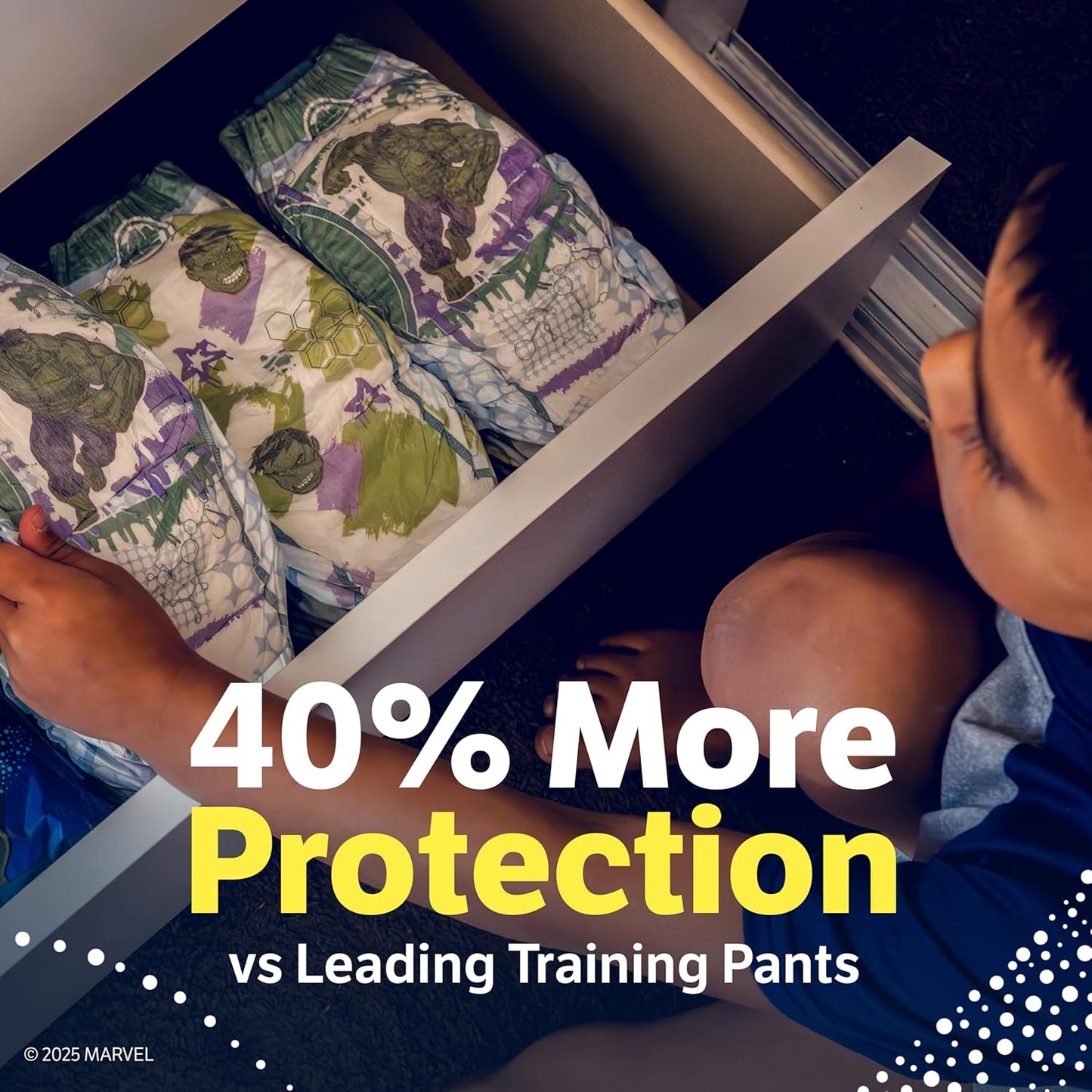 Goodnites Girls' Nighttime Bedwetting Underwear, Size Extra Small (28-43 lbs), 99 Ct, Packaging May Vary