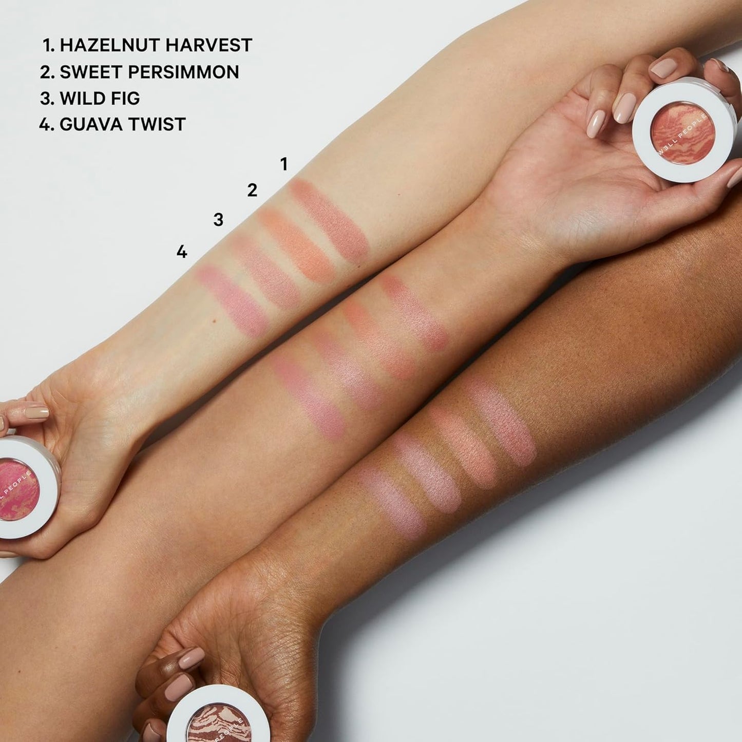 Well People Superpowder Blush Powder, Hydrating Powder Blush For Adding A Pop Of Cheek Color, Lightweight Formula, Vegan & Cruelty-free, Wild Fig