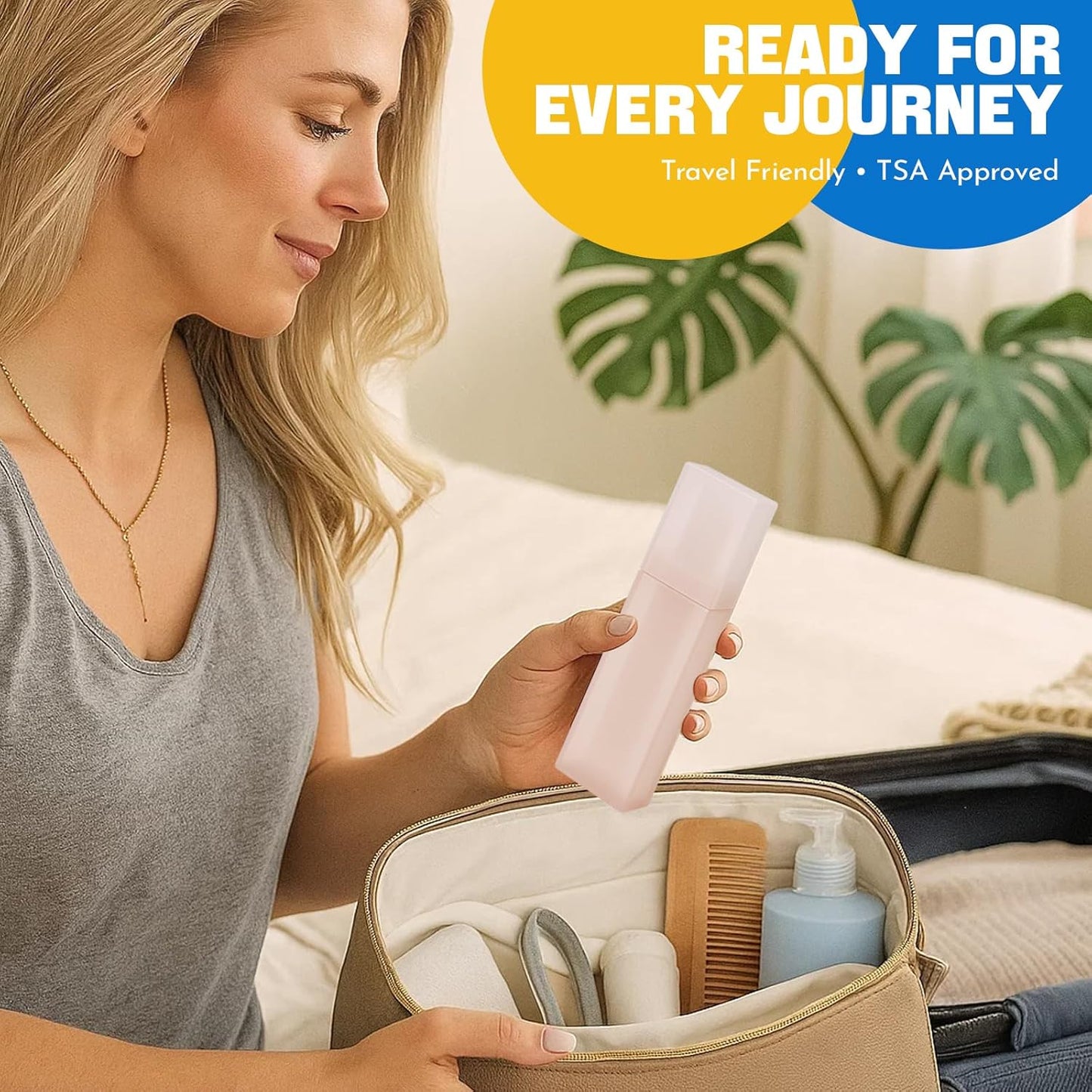 Stainless Tongue Scraper Set for Adults： Easy To Use For Oral Care and Hygiene – Pack Of 2 Stainless Steel Tongue Cleaners, 2 Travel Cases, 4 Floss Picks – Cleaning for Tongue Care & Fresh Breath