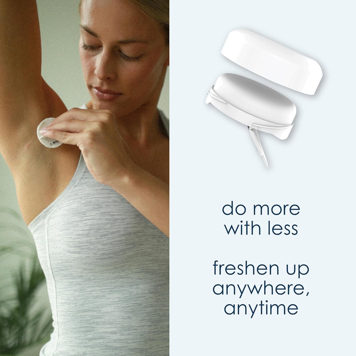 Tini Naturals Mini Travel Size Deodorant, Unisex Aluminum Free Deodorant with Coconut Oil & Shea Butter, 0.4oz each (4 Pack), Cool Cucumber Scent