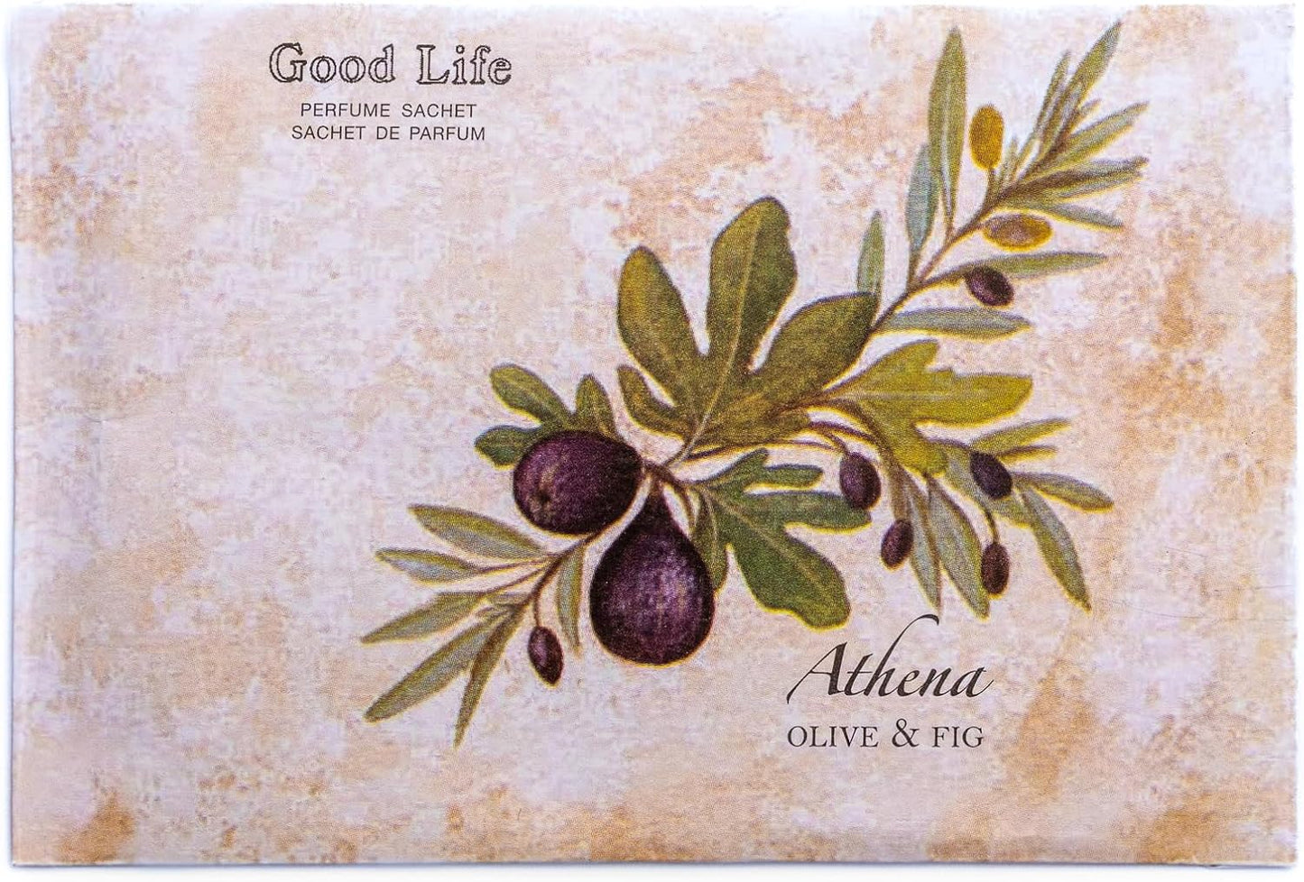 Good Life Olive & Fig Scented Sachets | Designed in New Zealand | 12 Sachets