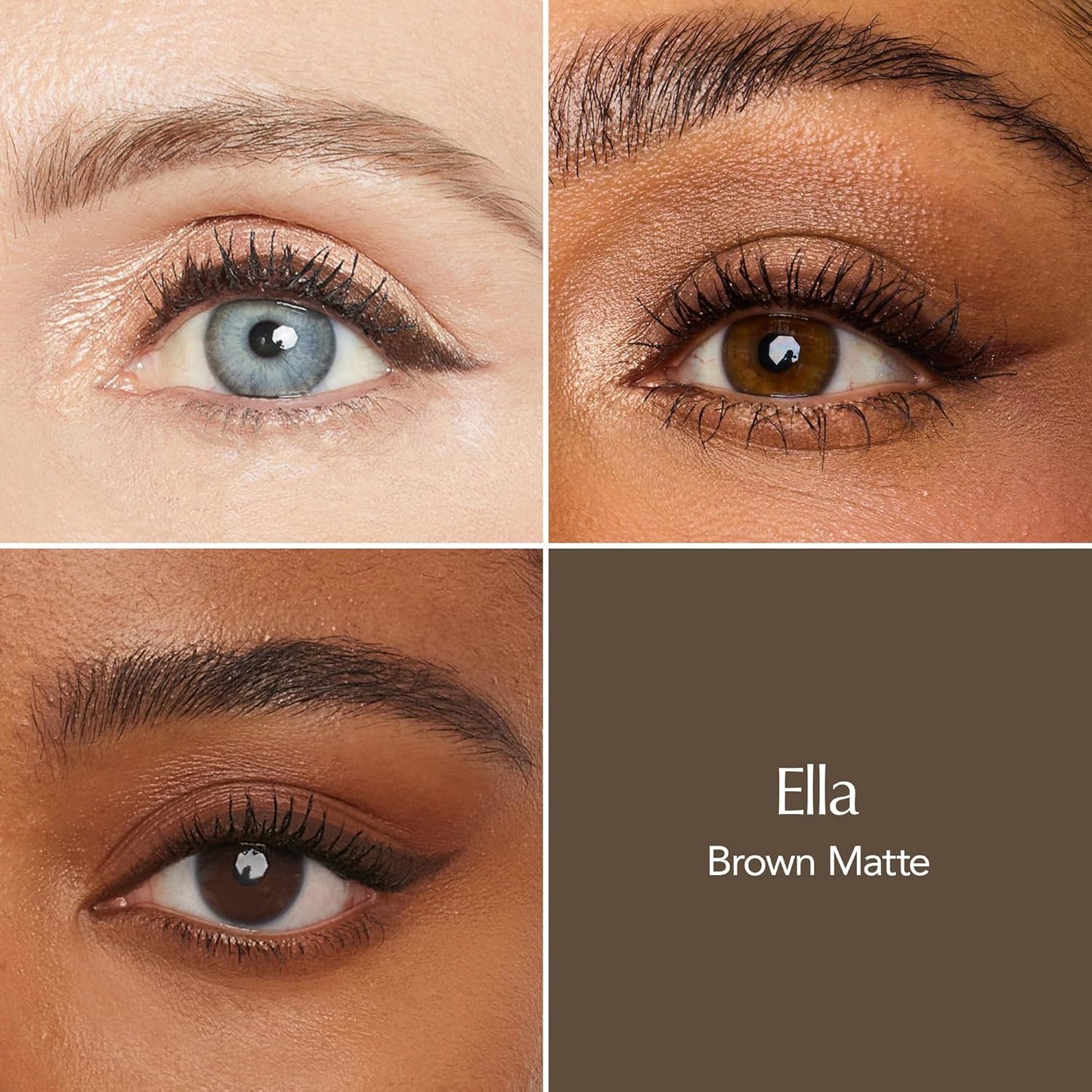 Thrive Causemetics Infinity Waterproof Eyeliner Pencil, Built In Sharpener & Smudge Tip, Long Lasting, Smudge Proof, Hyaluronic Acid & Shea Butter, Vegan & Cruelty Free, Ella (Brown Matte)