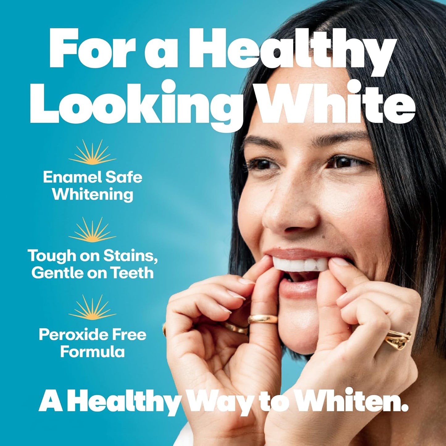 Lumineux Teeth Whitening Strips 9 Treatments – Peroxide Free - Enamel Safe for Whiter Teeth - Whitening Without The Sensitivity - Dentist Formulated - Sensitivity Free