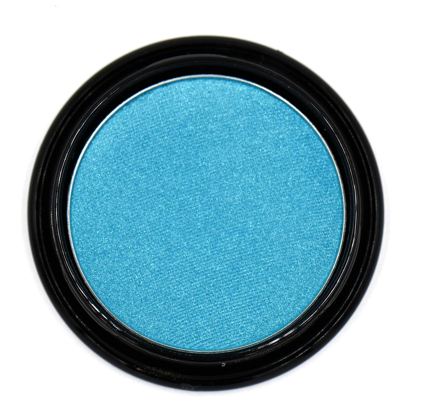 Peacock Neon Jewel Tone Blue Turquoise Teal Shimmer Pressed Powder Single Vegan Eyeshadow; Talc, Paraben & Cruelty Free