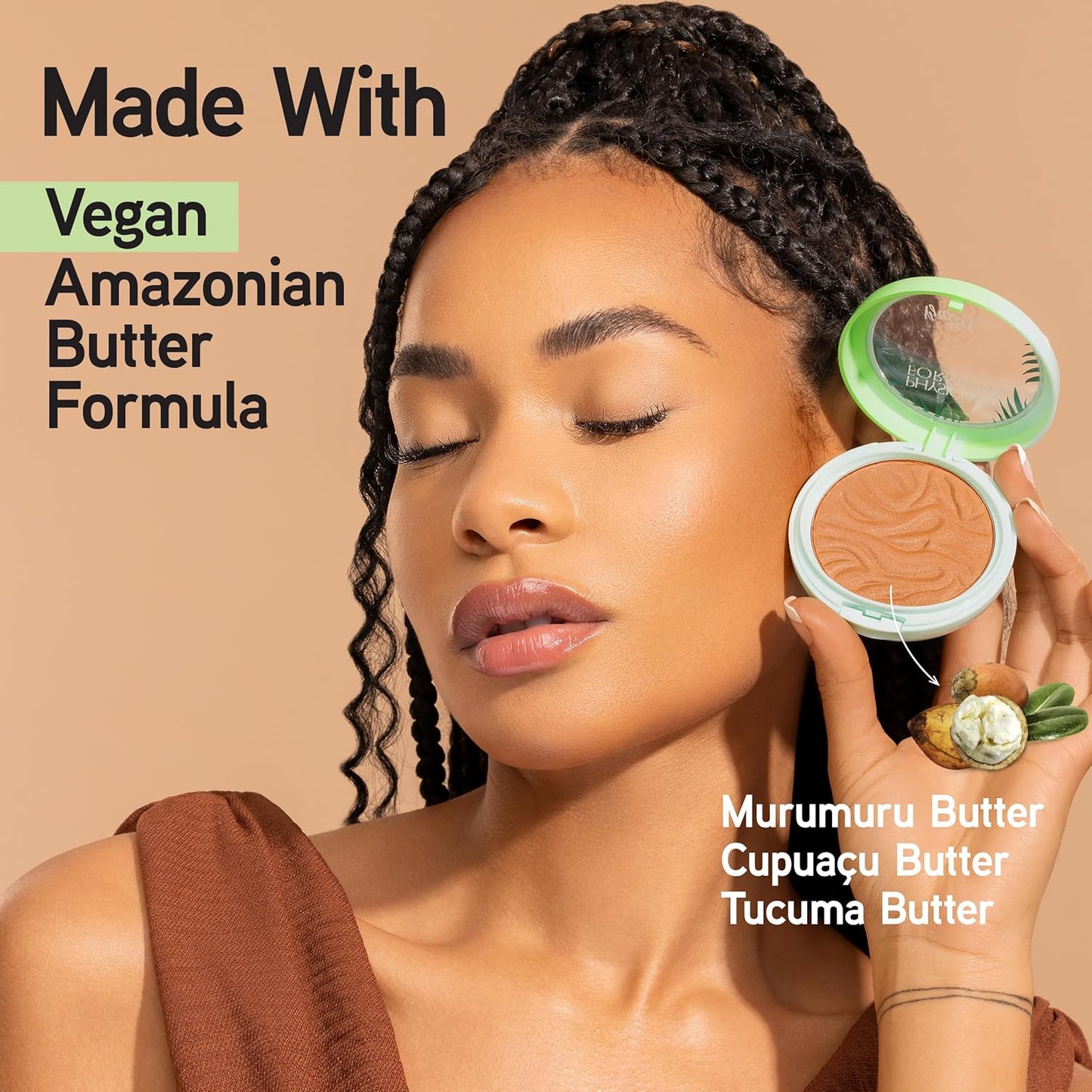 Physicians Formula Murumuru Butter Bronzer, Moisturizing, Nourishing Blend for Silky All-Day Luminous Glow, Dermatologist Tested, Hypoallergenic, Cruelty-Free -Bronzer