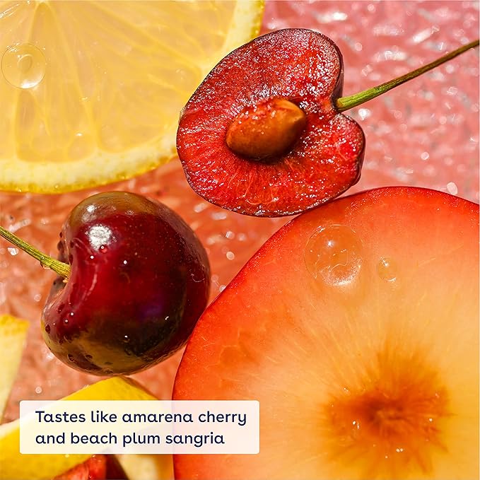 eos Sunset Sips Lip Butter Tube- Wild Cherry Slushie, 24-Hour Moisture, Overnight Lip Mask, Lip Care Products, 0.35 fl oz (Pack of 2)