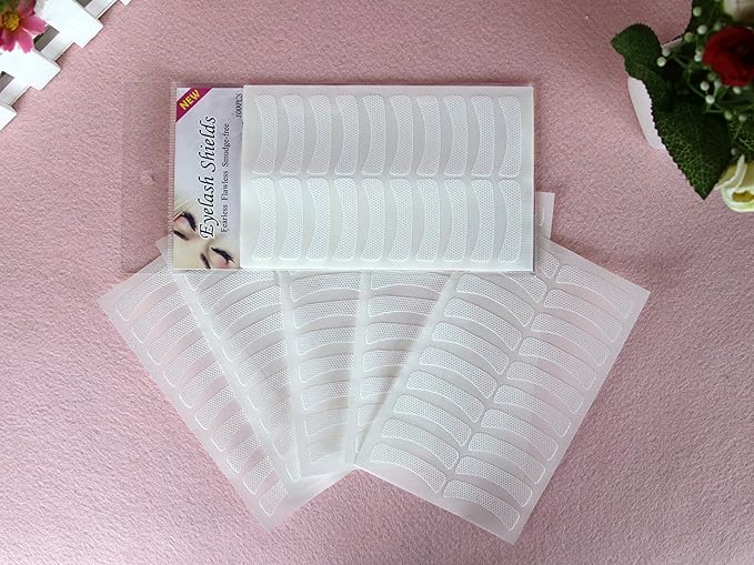 Eyelash Pads Eyelash Shield Effect Under Eye Patches Eye Gel Patches Disposable Eye Protector Shield Pad for Eyelash Extension Grafting Eyelashes Pads Eye Shield Makeup Shield