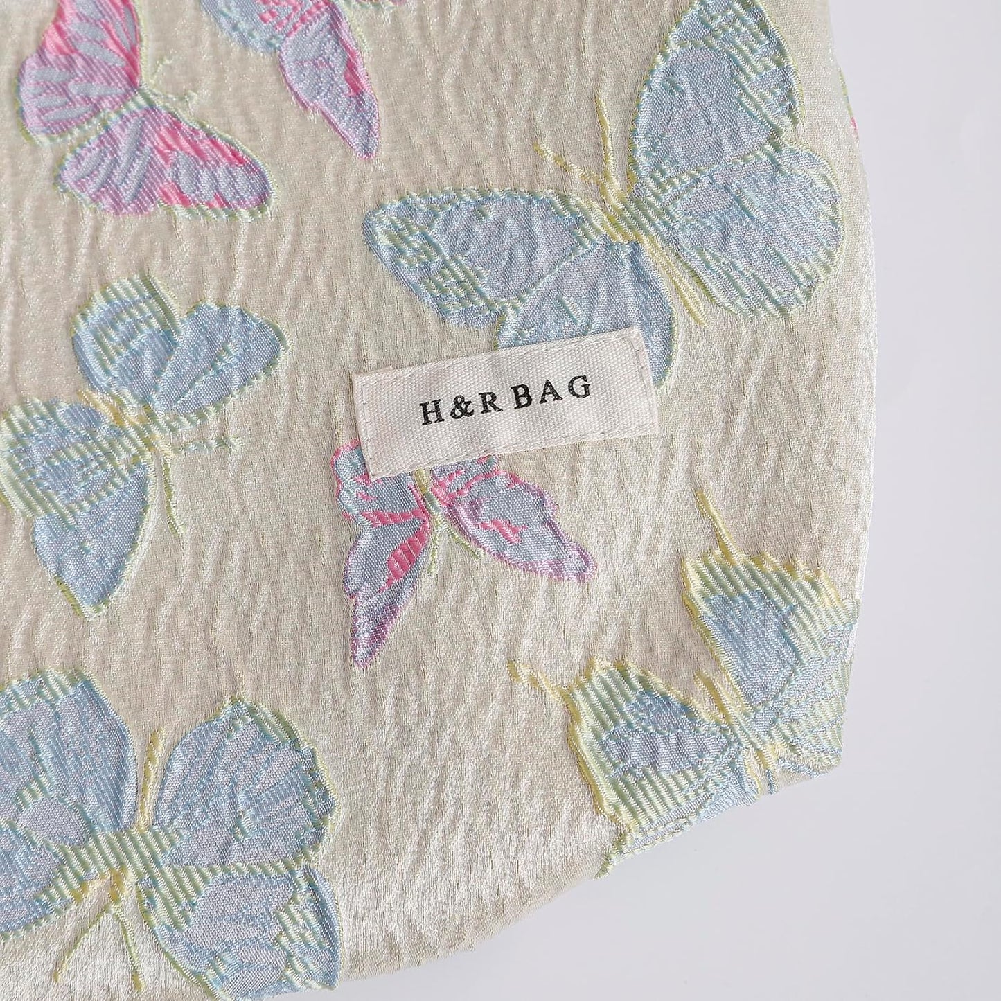 2 Pcs Makeup Bags, Large Cosmetic Bag Travel Toiletry Bag Organizer for Women, Embroidery Craft, Floral Makeup Bag Small Cosmetic Pouch Purse with Zipper Gifts for Girls Teen